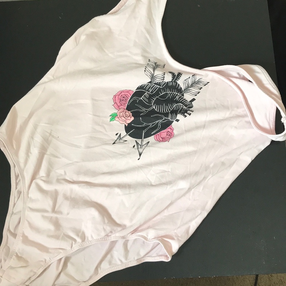 Light Pink Coachella Bodysuit